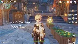 10-minute Benchmark: Genshin Impact