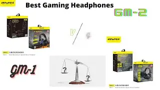 Awei GM-1 And Awei GM-2 Gaming Headphones With Mic And RGB Lights | Best GAming Headphones Of 2022