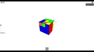 Solving a 3x3 rubix cube on roblox