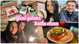 Yeni yıl vlogu 🎆🥂♥️ yeni yıl hedefleri, yeni instagram ✨