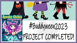 LONG OVERDUE ~ BuddyWeen Split Buddy Color COMPLETED