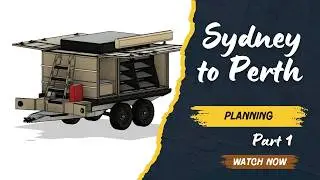 Custom camper preview + Planning my biggest trip yet to Perth!