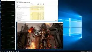 Unreal 4 Elemental Demo DX11 & DX12 Performence Compare