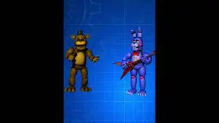 GOLDEN FREDDY VS FNAF ✨ #fnaf #fnafedit #edit