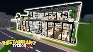 Modern Restaurant V2 Speed Build - Restaurant Tycoon 2 ll Roblox