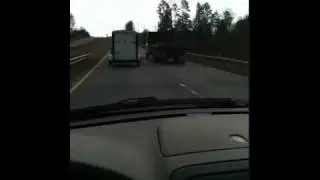 Holy Shit  Auto Unfall Glück gehabt