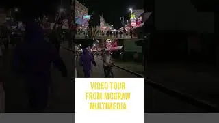 Beale Street in Memphis, Tennessee video tour at night. Produced by McGraw Multimedia.