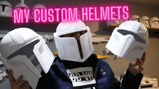 My Custom Mandalorian Helmets