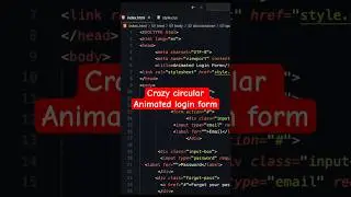 How to create this #coding #webdesign #programming #html #htmllogin #css #htmlcssjs #animation