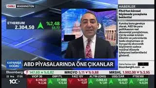 Journalist Ali Çınar Bloomberg HT'de ABD gündemi ve piyasalarını aktarıyor