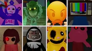ROBLOX ALL NEW PIGGY SPINOFF GAMES JUMPSCARES