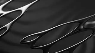 Abstract chrome wallpaper