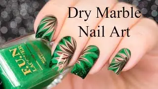 Dry Marble Nail Art