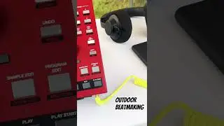 AKAI MPC One+ in the garden ☀️🎧