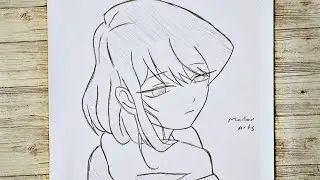 Anime Drawing | How to Draw Komi SanEasy Step by Step