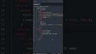 CSS CLAMP: ОПТИМИЗАЦИЯ ТЕКСТА ПОД РАЗНЫЕ УСТРОЙСТВА БЕЗ ЛИШНИХ ХЛОПОТ! 🛠️  #coding #css