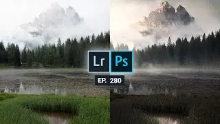 GOLDEN HOUR Landscape editing with Adobe Lightroom & Photoshop | QE 