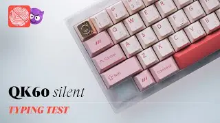 a very very quiet QK60 | sakurio silent linears on aluminum plate