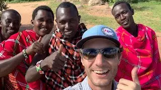 Maasai Warrior Training in Kenya (I am a coward)