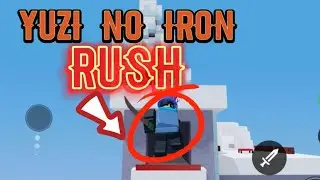 no iron RUSH with YUZI! (Roblox BedWars)