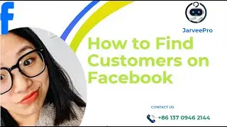How To Find Customers on Facebook #jarveepro #facebookbusiness #facebook