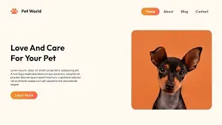 landing page html css with source code | how to make landing page | Tarun Code