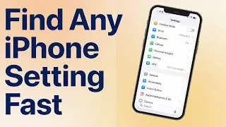 iPhone Settings Search Tips That Actually Work
