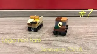 Lego mini tank,, Semovente ‘’ 75/18 #7 Лего мини Итальянская пт-сау ,, Semovente’’#ww2 #youtube