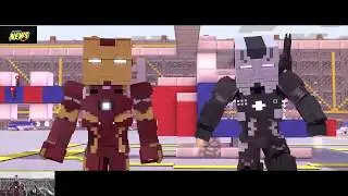 Civil War (2016) Pelea en el Aeropuerto Animación  