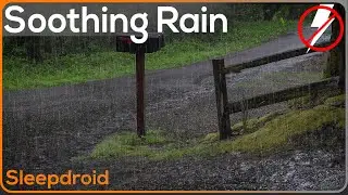► Rain Sounds for Restfull Sleeping: Hard Rain Running Down the Street 10 hours (Lluvia para dormir)