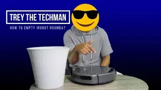 How To Empty Dustbin On iRobot Roomba Vacuum Cleaner!