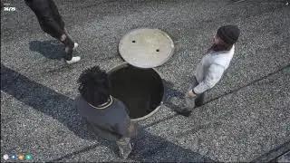 Larry Finds The Hidden Sewer Entrance