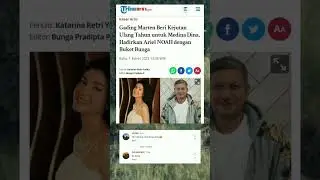 gading Marteen beri kejutan ulang tahun  ke pacar!!!! #shorts #beritaartis #gadingmartin