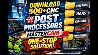500+ CNC Post Processors | Mastercam Compatible | Download All Machines & Controllers