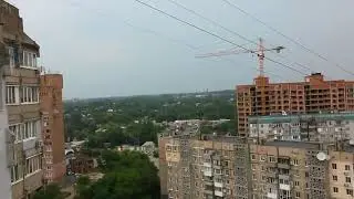 ТАНКОВЫЙ СНАРЯД ПРОЛЕТЕЛ ПЕРЕД КАМЕРОЙ В ДОНЕЦКЕ 2018! Я В УЖАСЕ!