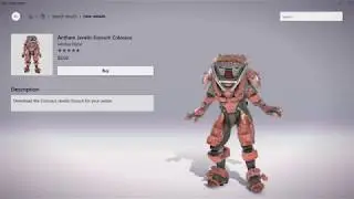 Anthem Xbox Avatar Store