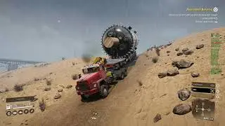 SnowRunner - Mojave Desert - Nothing interesting. (Lvl. 30)