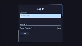 Animated Login Form With Source Code  Login Page Using HTML & CSS  @iqraCS