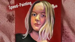 Portrait Speed Painting ♥️ | #shorts