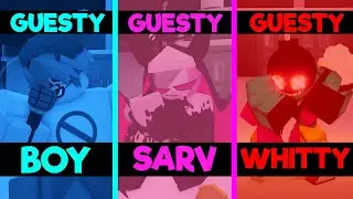 Roblox Guesty FNF Update 3 (All Jumpscares Skin Bundles) Piggy Game!