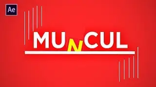 After Effects Tutorial - Text Reveal Motion Graphics [INDONESIA]