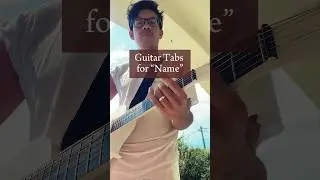 Guitar tabs for “Name” by Goo Goo Dolls #googoodolls #guitartabs