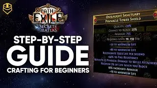 Shaper Shield Crafting Guide | Life on Block Step-by-Step for PoE 1 (New Player Friendly!)