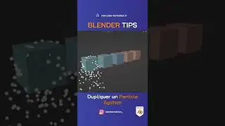 Dupliquer un système de particules sur plusieurs objets | Blender