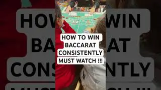 Baccarat Strategies To Win Consistently 2025 MUST WATCH !!  