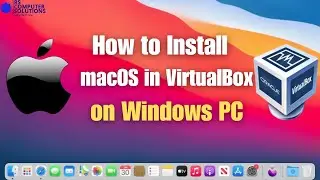 How to Install macOS in VirtualBox on Windows 11 PC |
