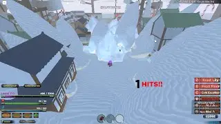 *NEW* Frost Breathing Showcase (Poorly made)  | Slayers Unleashed
