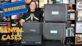 Blockbuster Video Game Console Rental Cases (Sega, Sega 32X, Panasonic 3DO, Turbo Grafx- 16)