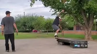Jonathuggg skateboarding at age 36