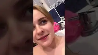 Periscope blondie bathtub  🎥  🔴     👉🏻😍👈🏼
